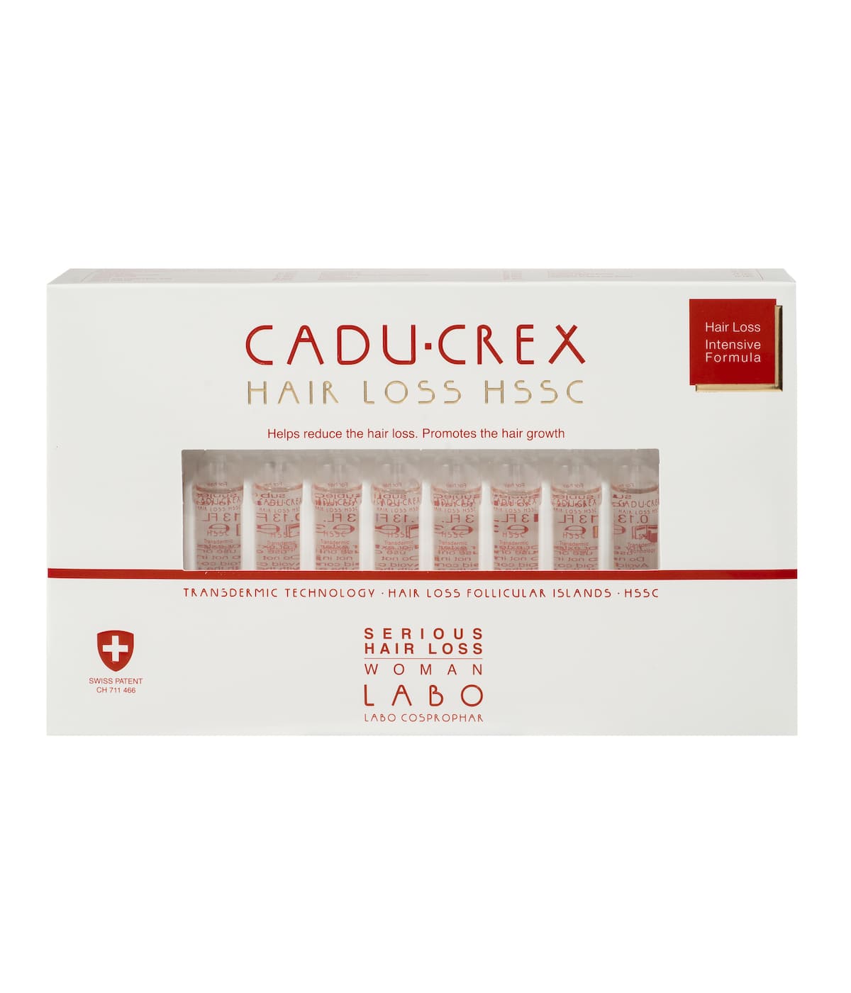 Ампулы КАДУКРЕКС против сильного выпадения волос ДЛЯ ЖЕНЩИН / CADU-CREX HSSC Serious for Woman / №40