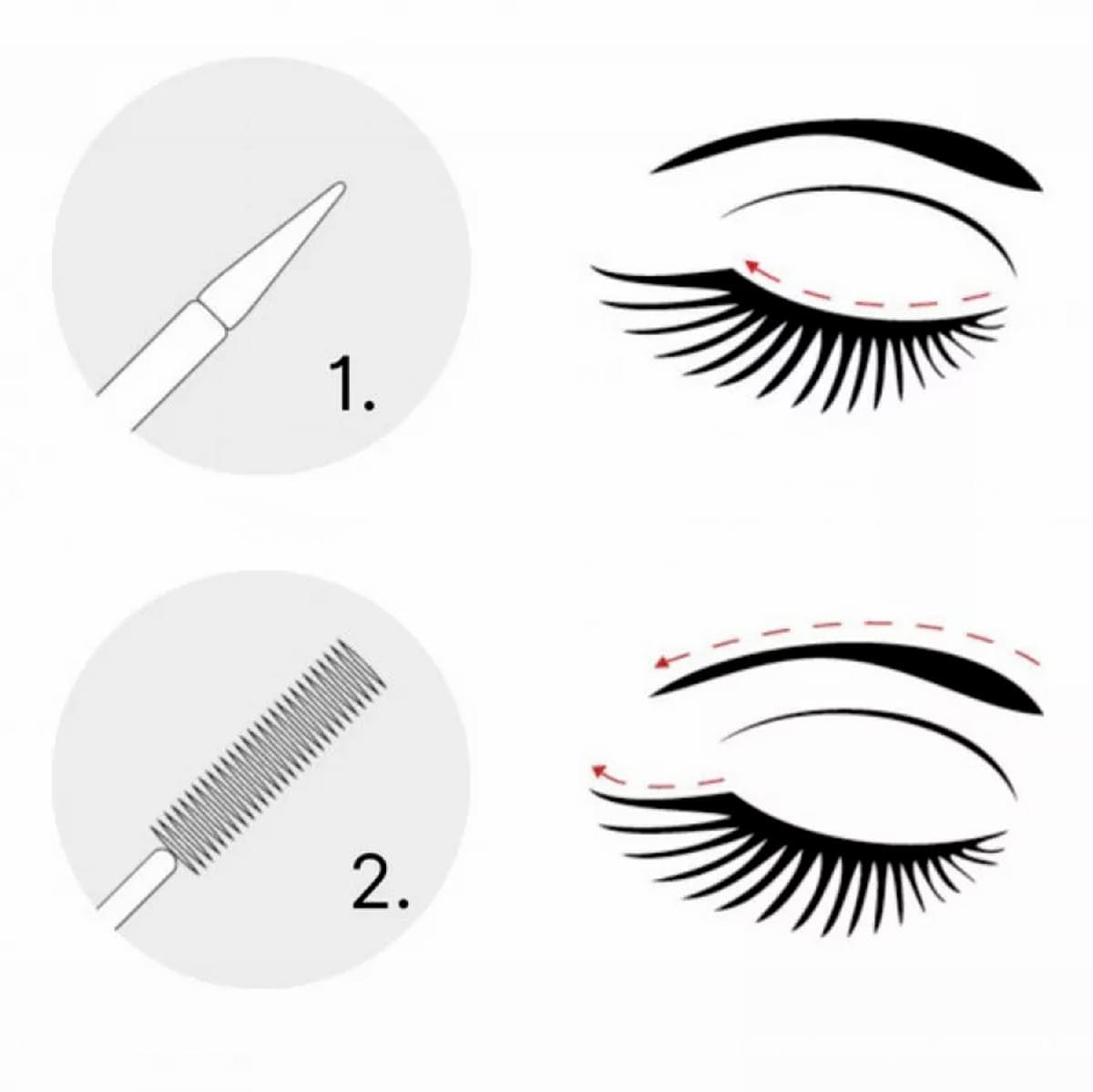 Гель для стимуляции роста ресниц и бровей / Labo Crexy Lashes and Brows Gel / 8мл
