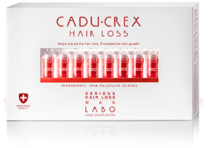 Ампулы КАДУКРЕКС против сильного выпадения волос ДЛЯ МУЖЧИН / Cadu-Crex Serious for Man / №20