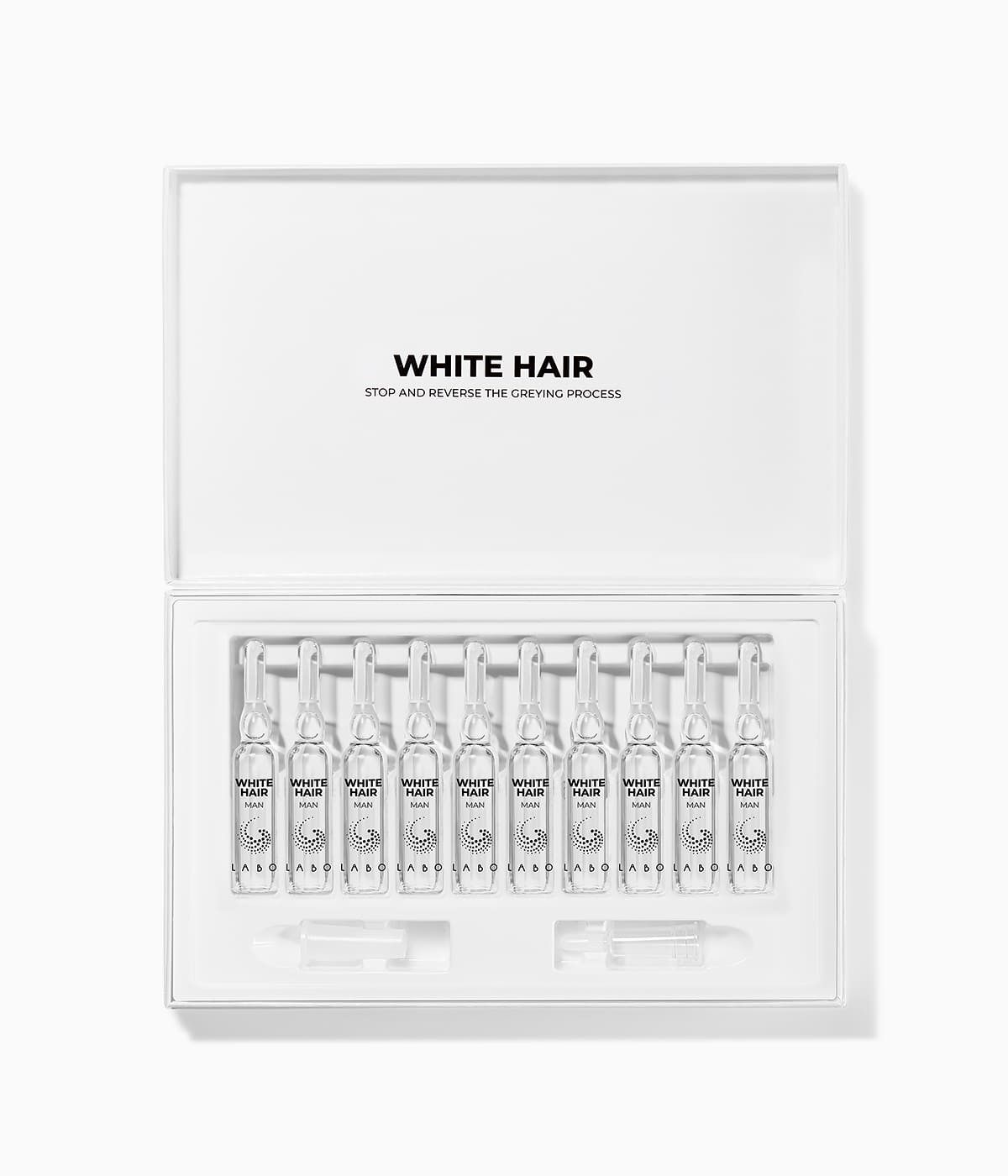 Ампулы для уменьшения проявления седины ДЛЯ ЖЕНЩИН / Labo White Hair Treatment for Woman / упаковка №20