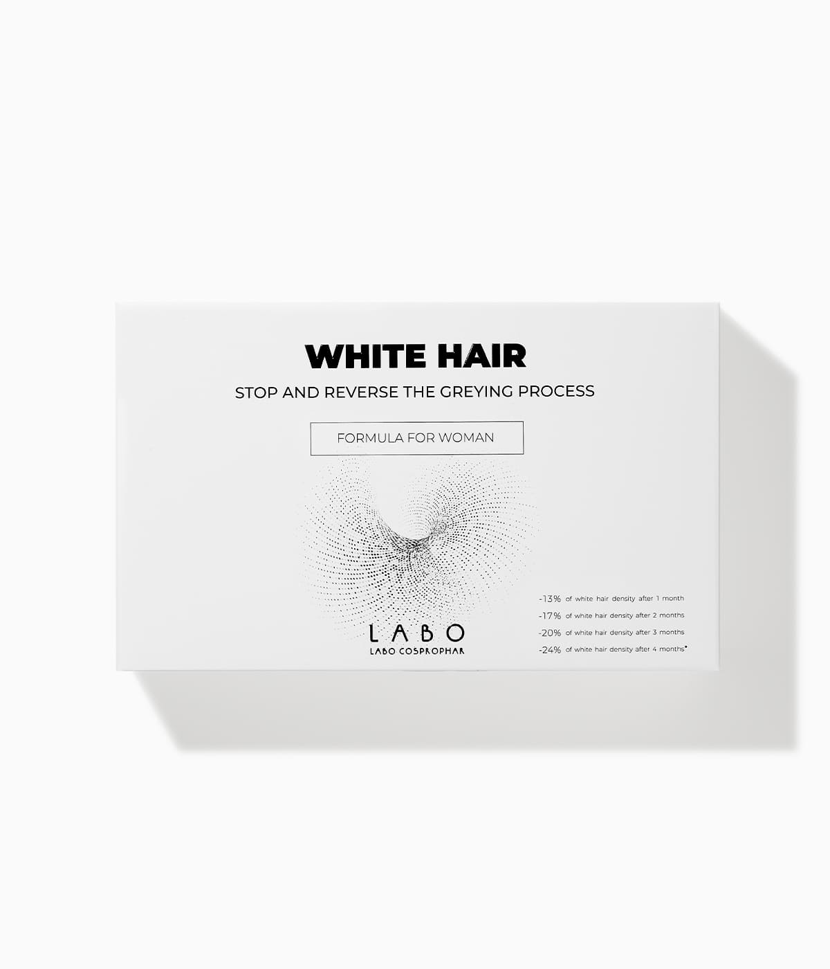 Ампулы для уменьшения проявления седины ДЛЯ ЖЕНЩИН / Labo White Hair Treatment for Woman / упаковка №40